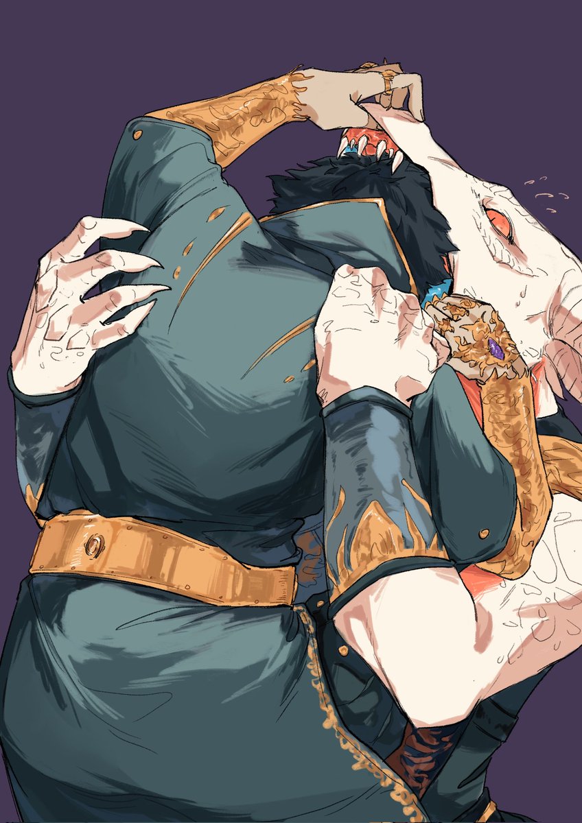 annsir_ichi's tweet image. #BG3 #durgetash #durge #Gortash let me in😠