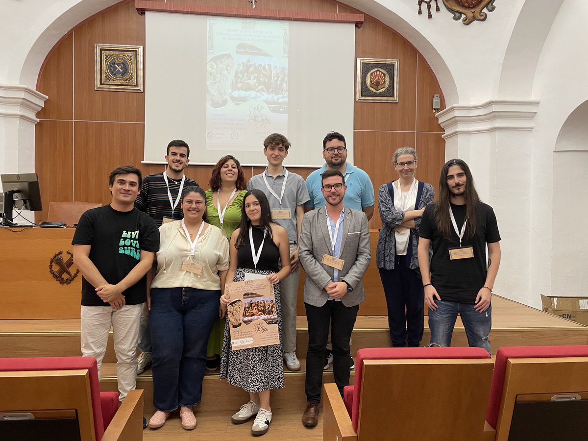 Foto final (faltan algunos de los comunicantes) tras la clausura de las Jornadas! Hasta el año que viene!