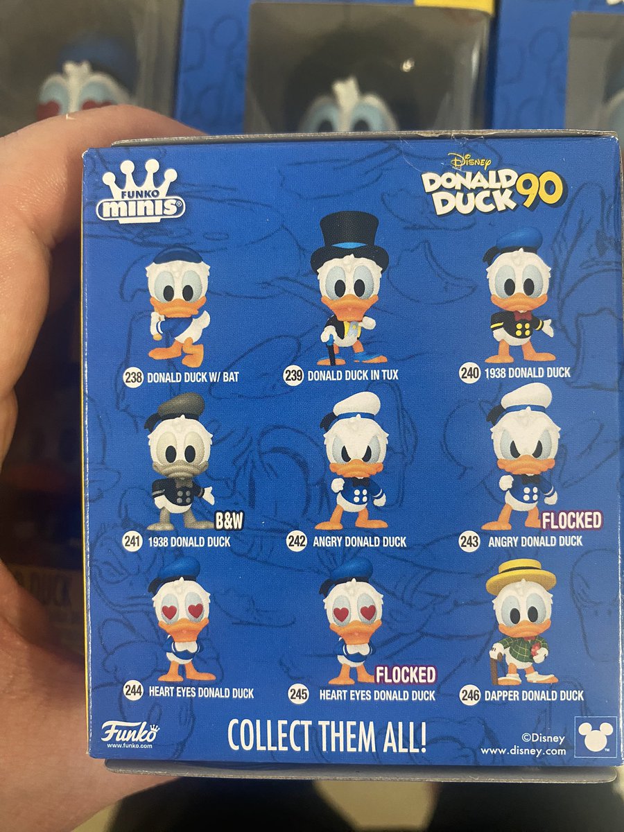 Five Below Exclusive Donald Duck 90 Minis are showing up in stores. @funkofinderz @DisTrackers @FunkoPOPsNews @FunkoPopHunters @pop_holmes @TheeUncleJerry
