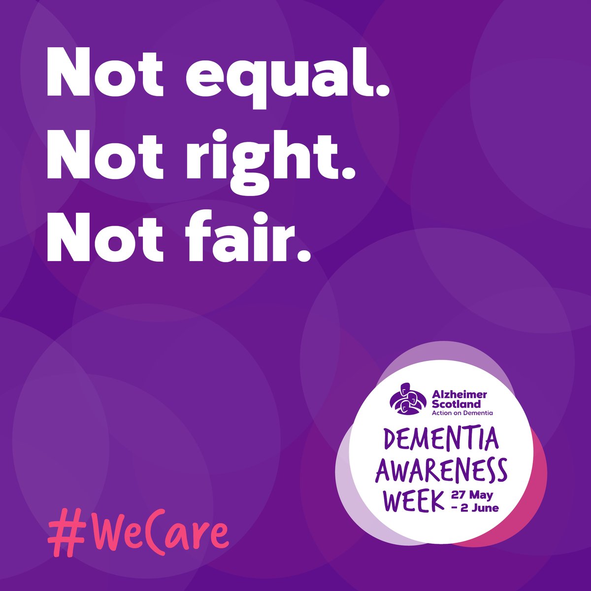 Unlike other progressive or life limiting conditions, people living with advanced dementia face thousands of pounds in health and nursing care costs. This is because they continue to face care home charges for what are clearly health and nursing care needs. #DAW24