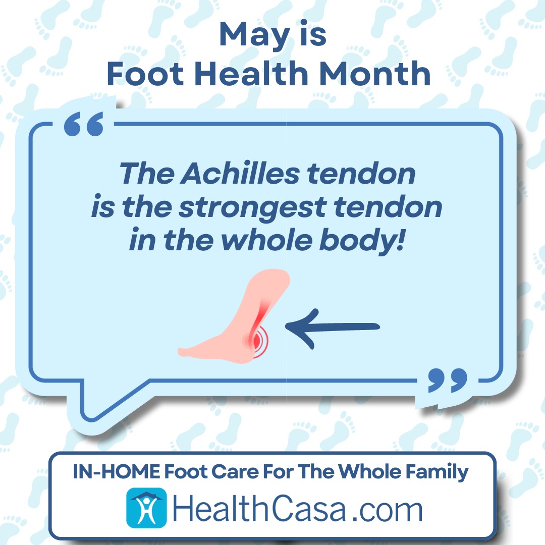 The Achilles tendon is the strongest tendon in the whole body!

#foothealth #facts #chiropody #chiropodist #podiatry #podiatrist #footcare #plantarfasciitis #orthotics #flatfeet #foot #footpain