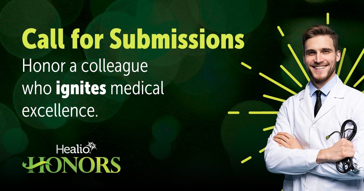 Every day, extraordinary health care professionals light the way forward in medicine. Their stories are not just of science, but of of igniting medical excellence. Tell #healiohonors about your colleagues who deserve recognition at bit.ly/3NDSJVZ