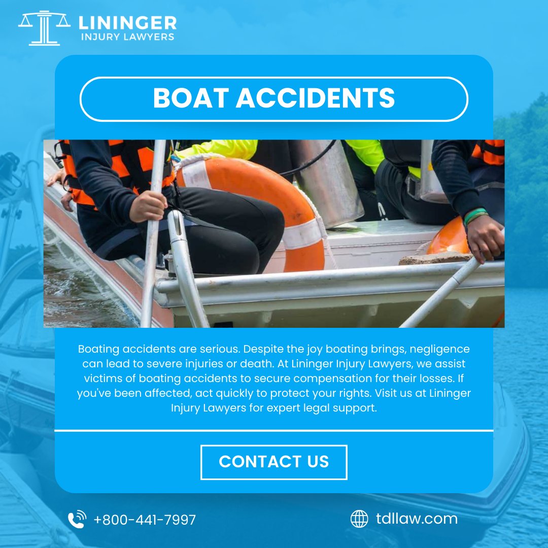 Smooth sailing gone wrong? 🛥️💥 We're here to navigate you through rough legal waters after a boat accident. 👉 Dock at tdllaw.com or call 📞 +800-441-7997

#injurylawyers #accidentlawyer #caraccident #boatingaccidentlaw