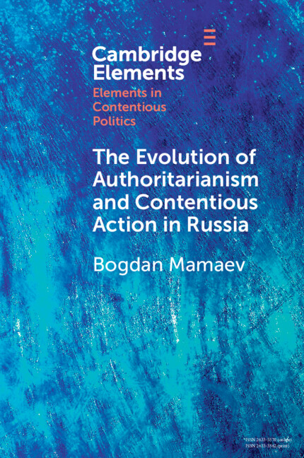 Cambridge UP - Anthropology & Sociology (@cup_anthro_soc) on Twitter photo New Cambridge Element The Evolution of Authoritarianism and Contentious Action in Russia by <a href="/octner/">Bogdan Mamaev</a> is now free to read for 2 weeks!
cup.org/4e5RjyC
#cambridgeelements #sociology New Cambridge Element The Evolution of Authoritarianism and Contentious Action in Russia by <a href="/octner/">Bogdan Mamaev</a> is now free to read for 2 weeks!
cup.org/4e5RjyC
#cambridgeelements #sociology