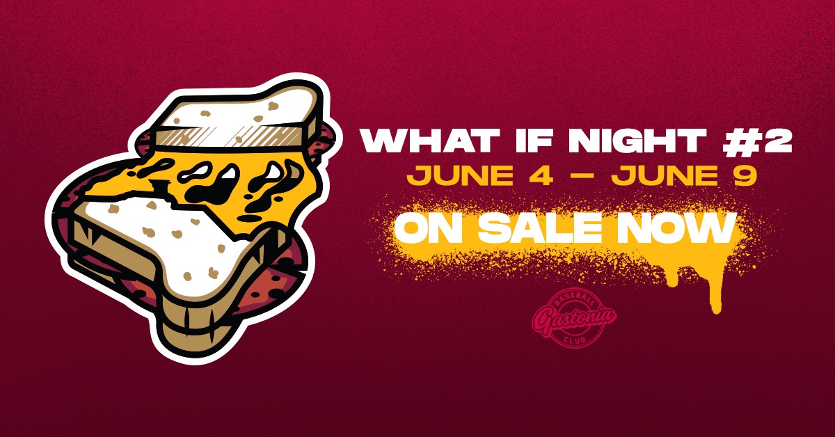 GasGhostPeppers's tweet image. Join us on June 4 - June 9 for "What If Night" #2 featuring the Gastonia Bolognia! 😎 
-
🎟️ | bit.ly/3wpRiVa