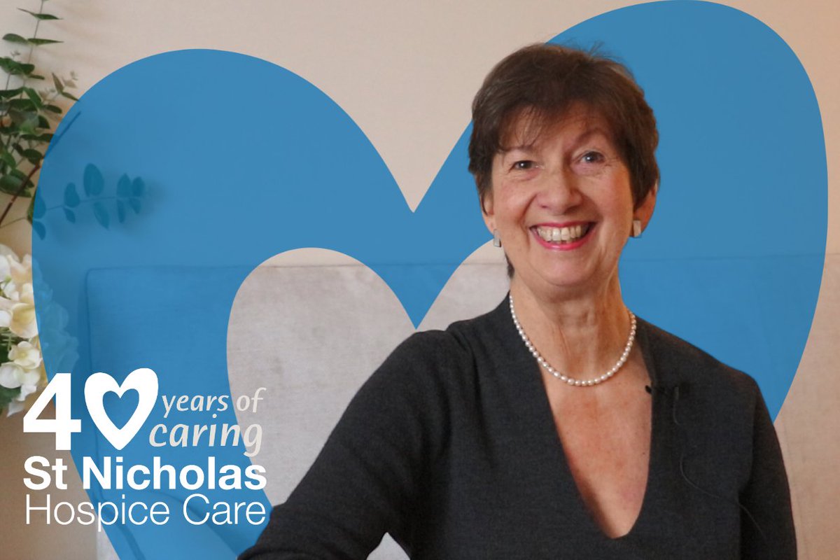 'Hearing the amazing stories.' Dr Barbara Gale, MBE, spent 14 years at the helm of St Nicholas Hospice Care, during which time it was recognised for significant achievements and awards for services. She is one of our 40 Faces of St Nic's; read her story: ow.ly/2MvS50Rp1YX