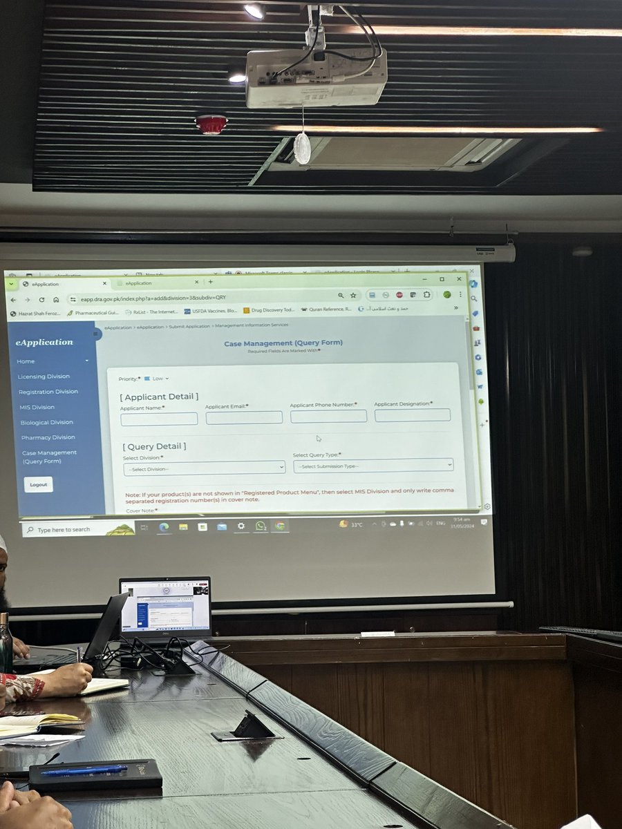 This system tracks application processing, allowing applicants to monitor their regulatory submissions and provide additional details as needed, significantly enhancing transparency and efficiency 2/2.
