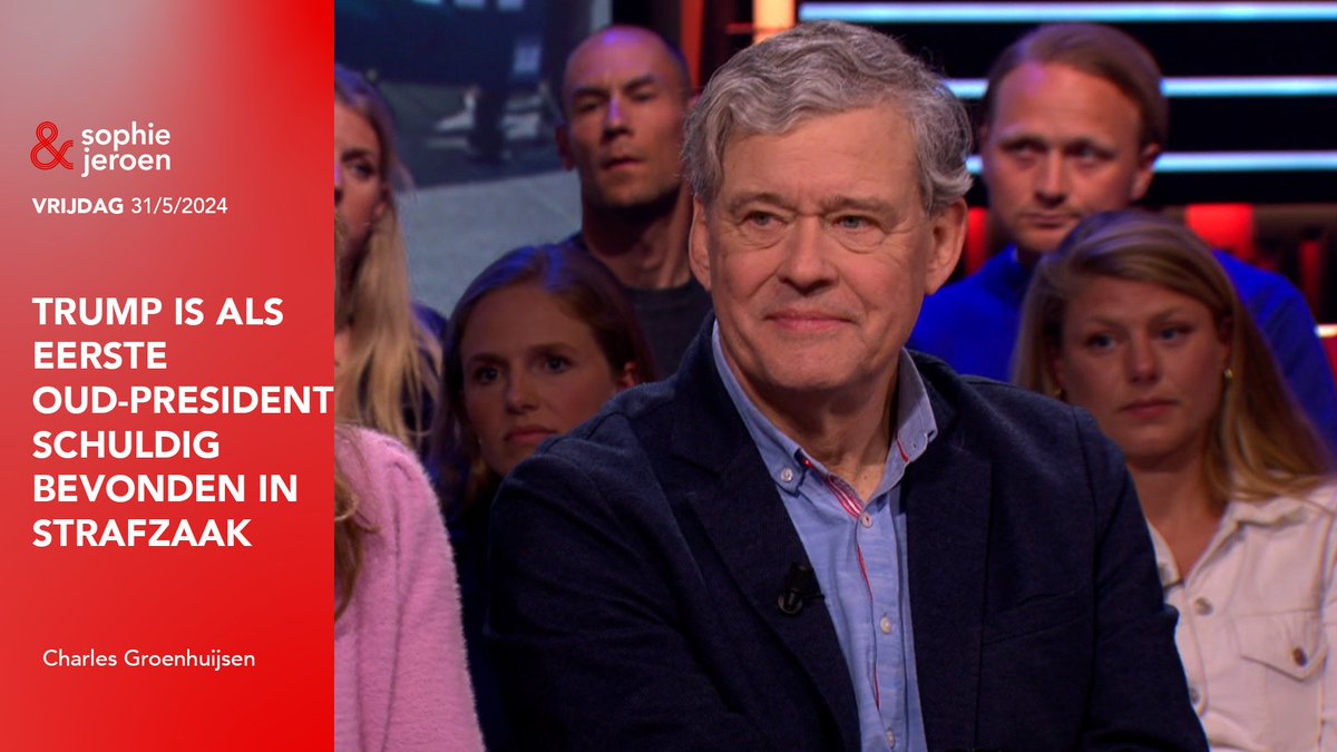 Donald Trump is als eerste oud-president schuldig bevonden in een strafzaak. De jury acht hem schuldig aan alle 34 aanklachten in de zaak rondom het betalen van zwijggeld aan pornoactrice Stormy Daniels. Charles Groenhuijsen schuift aan over de historische uitspraak.