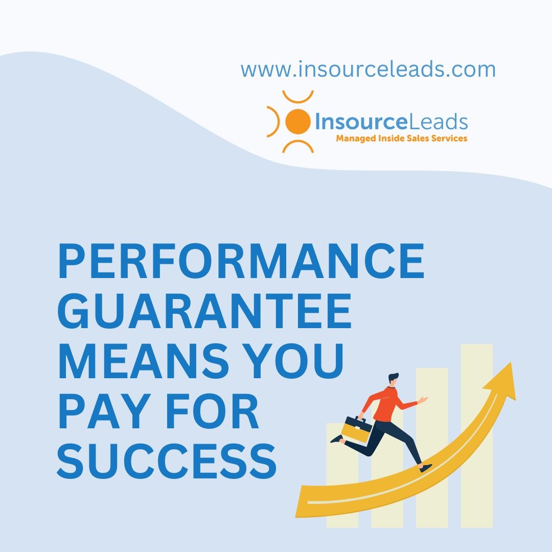 Performance guarantee means you pay for success. Explore our unique pay-per-appointment model today. 

#PayForSuccess #UniqueModel #B2BLeadGeneration #SalesStrategy #AppointmentSetting #OutsourcedSales #SalesGrowth #InsourceLeads