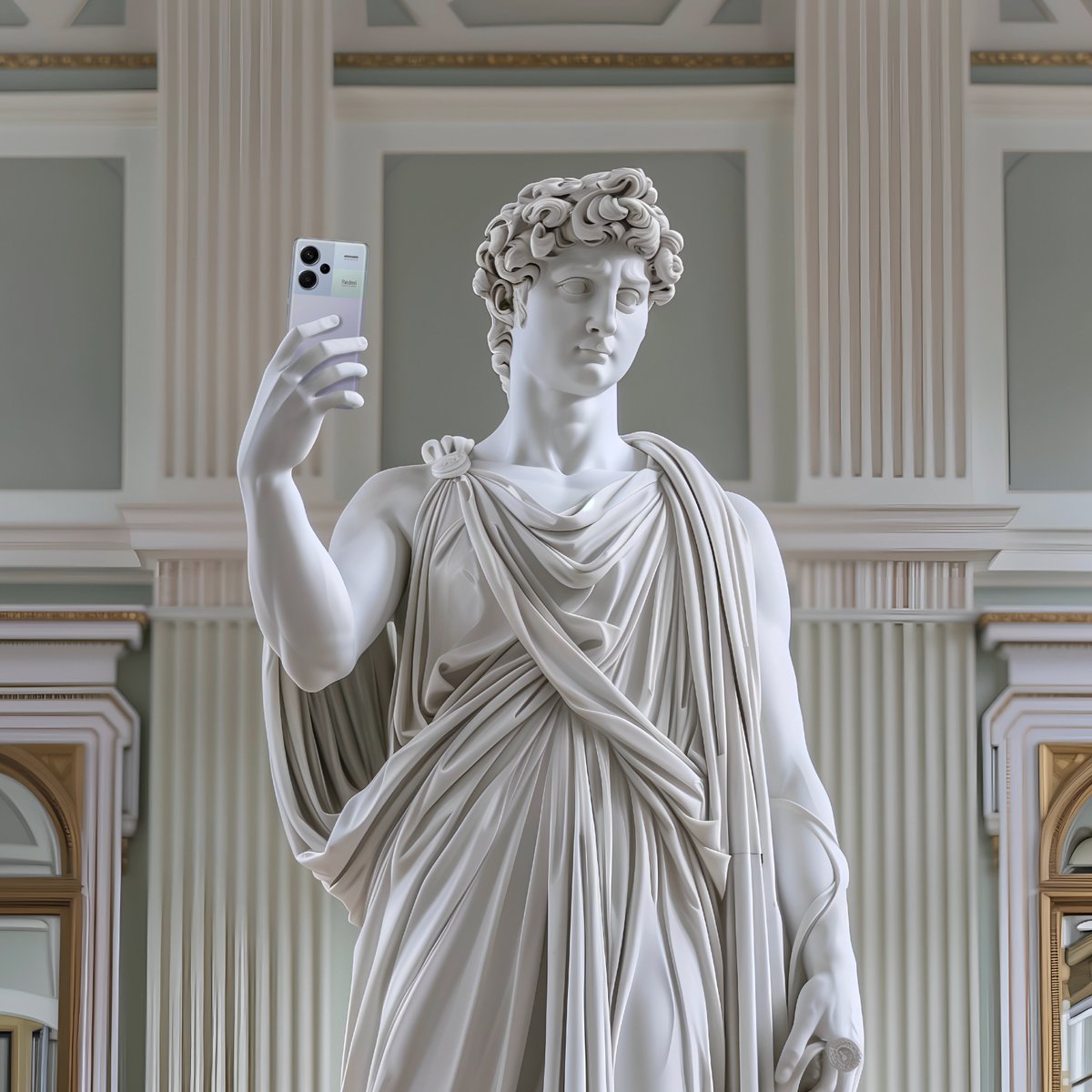 XiaomiUK's tweet image. Night in a museum...updated with #RedmiPadPro #RedmiNote13ProPlus5G #RedmiBuds5Pro  

(Credit - IG: @officialshanikwa)