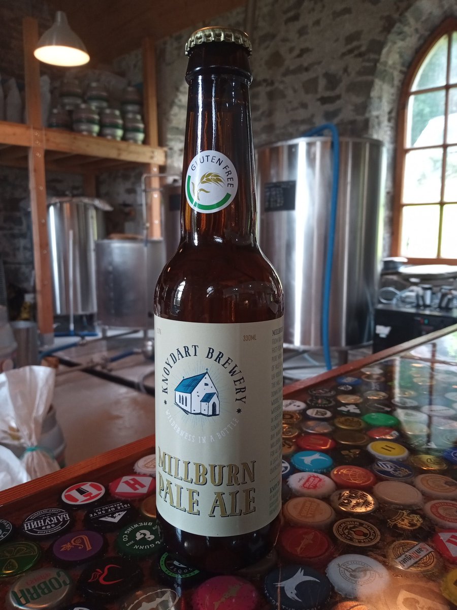 Gluten free Millburn Pale Ale. Tested and certified.