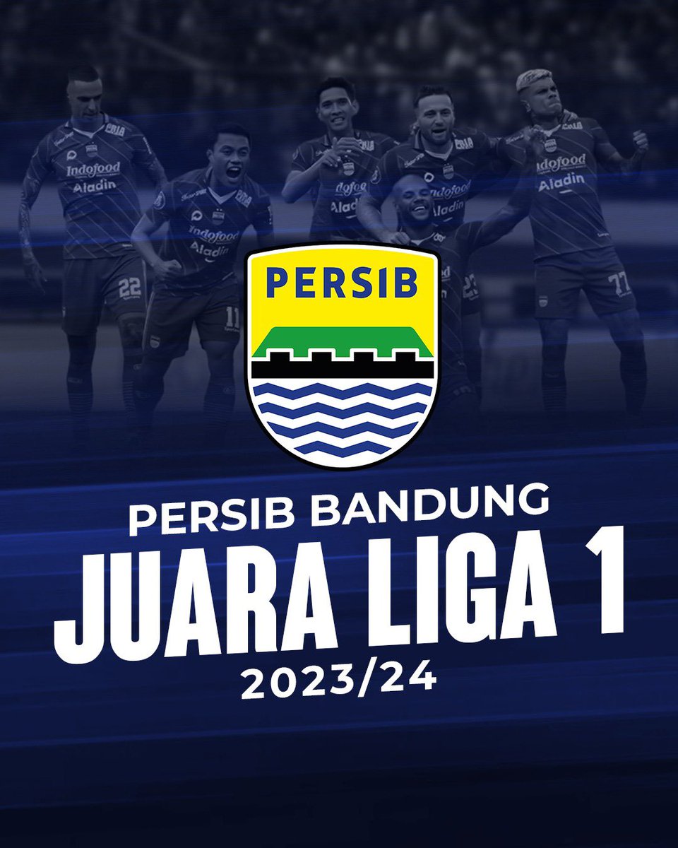 Selamat Persib Bandung yang berhasil menjadi juara Liga 1 Musim 2023/24. Terima kasih untuk seluruh klub yang sudah berpartisipasi dan ikut menyukseskan kompetisi Liga 1 musim ini.

Untuk membuat kualitas liga lebih tinggi, kami sudah mulai dengan meningkatkan kesejahteraan