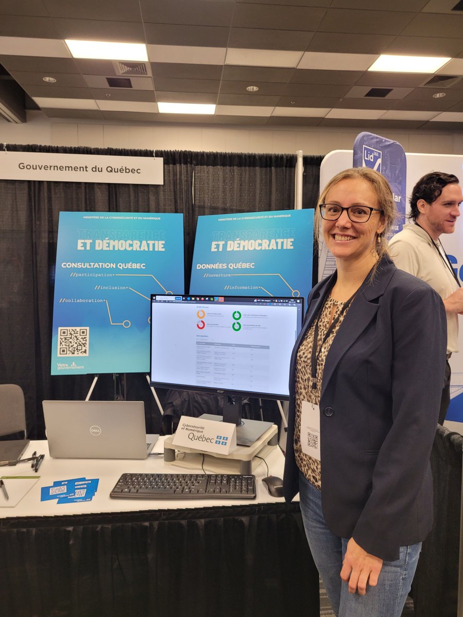 🙌 L’équipe en #gouvernement #ouvert a pris part à plusieurs événements au #Québec ainsi qu’à l’international afin de présenter sa mission et les travaux qui ont été faits dans le cadre du #comité en gouvernement ouvert. Découvrez ces travaux réalisés
👉 bit.ly/4a2slg9