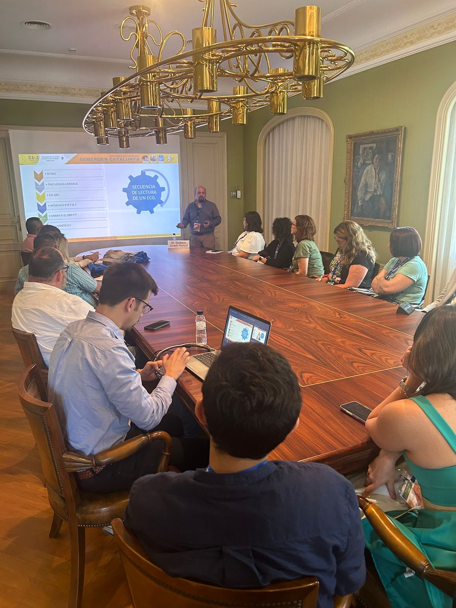 Seguimos en #SEMERGENCat24 con Talleres de actualización y la Mesa de Nuevas Tecnologías e Inteligencia Artificial en Atención Primaria. 
#IA #AtenciónPrimaria <a href="/SEMERGEN_CAT/">SEMERGEN Catalunya</a>