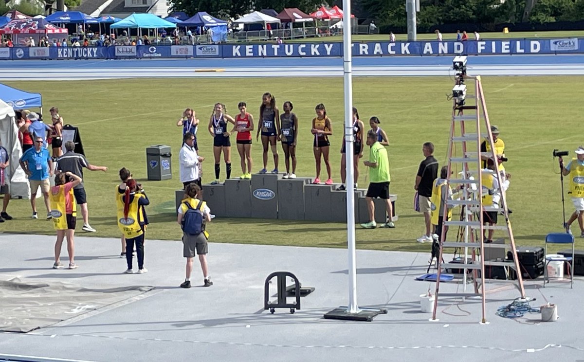 And another top finish! Congrats to Maddi Reed on her 5th Place finish in the girls 100M Hurdles!!! @SCPS_Activities @ShelbyField