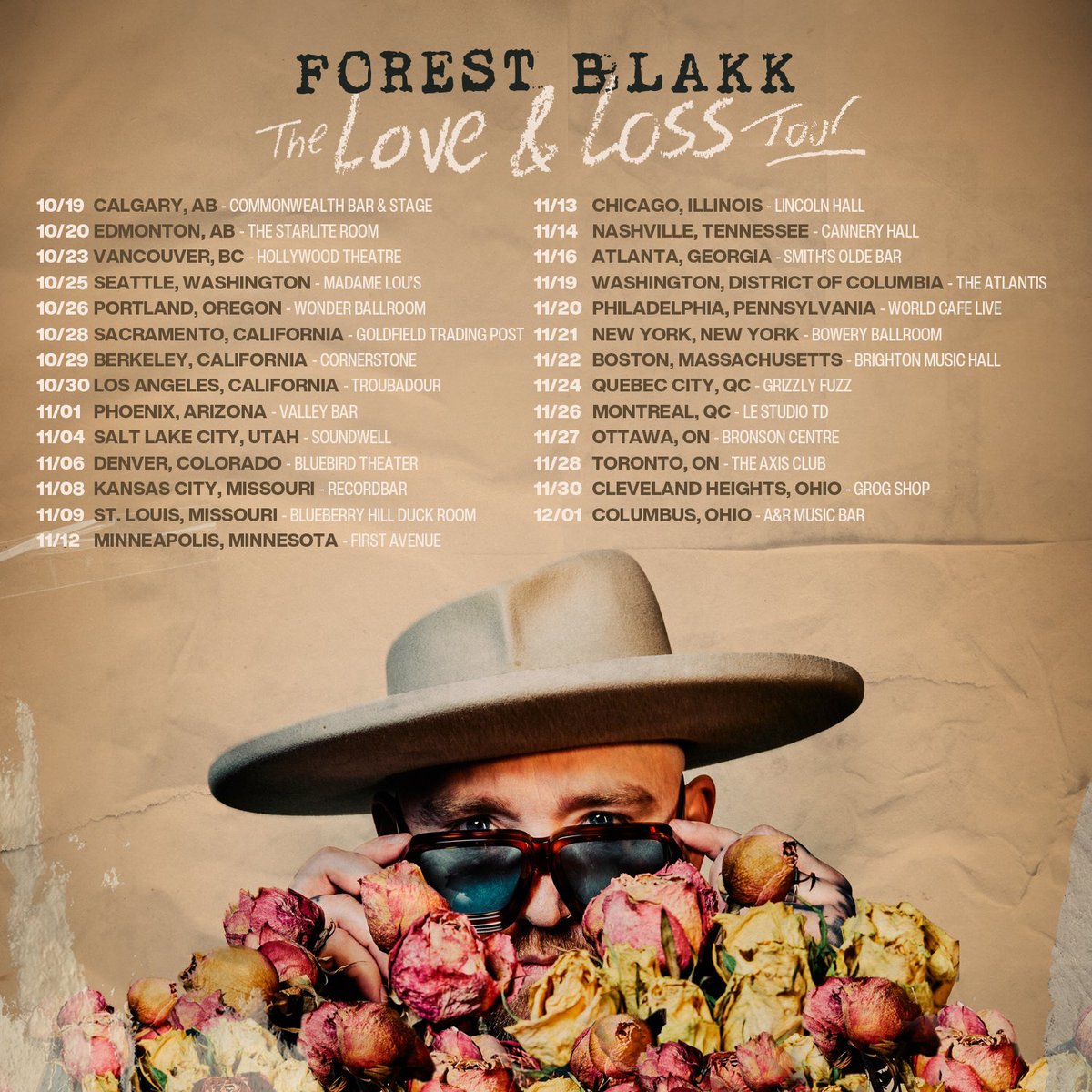Forest Blakk (@forestblakk) on Twitter photo SURPRISE!!!! I’m doing a headline tour across North America this fall. Pre-sale starts Monday, June 3 at 10 am local time. Sign up for my mailing list for first access to tickets. I’ll see you on “The Love & Loss Tour!!!”
What city you’re coming to!
forestblakk.com/tour SURPRISE!!!! I’m doing a headline tour across North America this fall. Pre-sale starts Monday, June 3 at 10 am local time. Sign up for my mailing list for first access to tickets. I’ll see you on “The Love & Loss Tour!!!”
What city you’re coming to!
forestblakk.com/tour