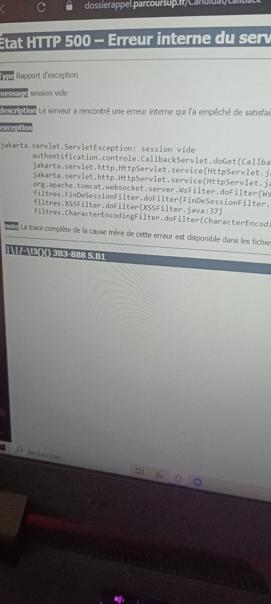 ALPHA_YTB_MC's tweet photo. C'est quoi cette merde là pourquoi je peux pas me connecter à parcoursup ? https://t.co/HYbex9VwUH