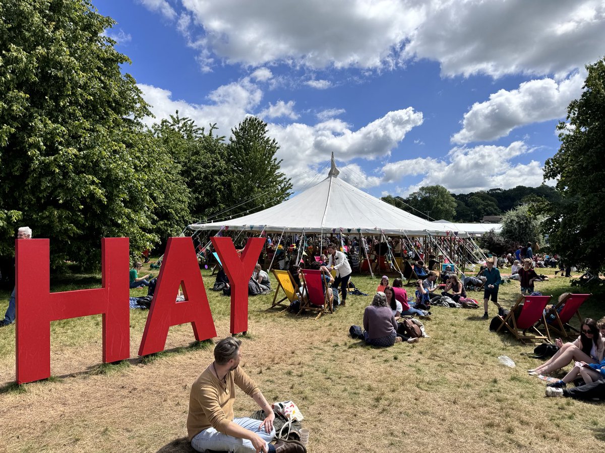 Getting inspired here @HayFestival ready to teach our 4-week picture book course starting next week!
<a href="/TheGEAcademy/">Golden Egg Academy</a>
#picturebooks #amwriting #kidlit
#writingcommmunity #writingforchildren #writingcourses