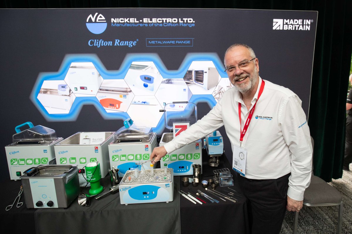 ScientificLabs's tweet image. More good news coming your way from #SciLabShow2024! 😀✨Steve Young and his brilliant team raised £90 for @macmillancancer with their jewellery cleaning service. This incredible amount has been matched by SLS and Nickel Electro Ltd, bringing the grand total to £270!