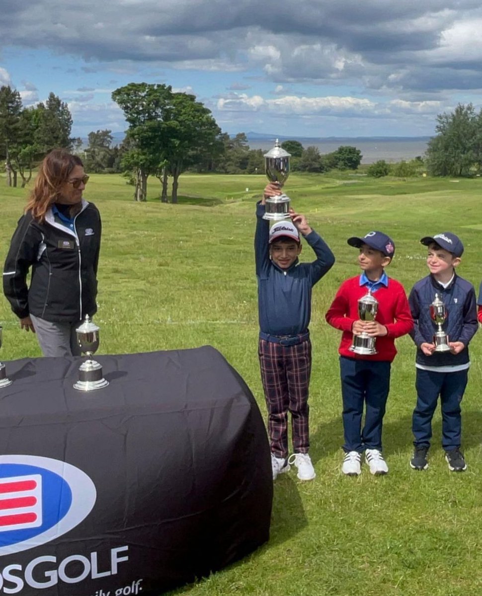 SandhuYuvraj_1's tweet photo. Huge congrats to Ojaswini Sarswat  &amp; Nihal Cheema on crushing it at the US Kids Golf! 🇮🇳 Their talent is sparkling like their names! ✨ 

Wishing you both tons of luck for future wins! 

#ProudIndian #USKidsGolf https://t.co/TdCjRmDkdt