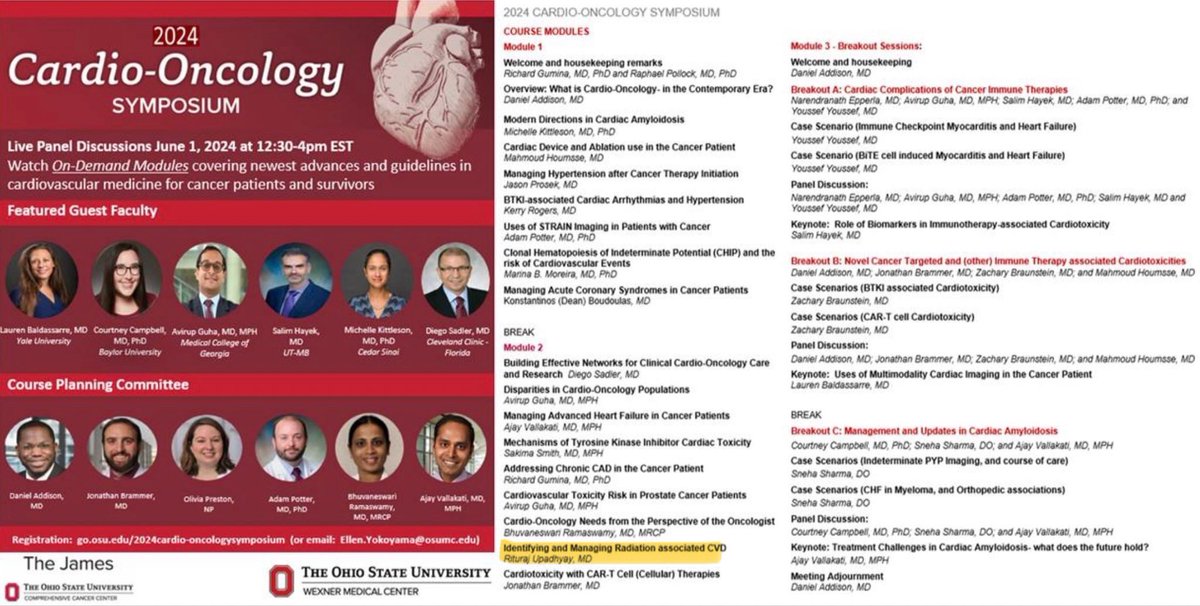 Rituraj Upadhyay, MD (@aiims2738) on Twitter photo Looking forward to giving this talk on preventing and managing radiation-induced cardiovascular disease in the <a href="/OSUWexMed/">The Ohio State University Wexner Medical Center</a> #CardioOnc symposium with esteemed colleagues!! Thanks <a href="/md_addison/">Daniel Addison, MD</a> <a href="/EricMillerMDPhD/">Eric Miller</a> for the invite!! <a href="/OhioStateRadOnc/">OhioStateRadOnc</a> Looking forward to giving this talk on preventing and managing radiation-induced cardiovascular disease in the <a href="/OSUWexMed/">The Ohio State University Wexner Medical Center</a> #CardioOnc symposium with esteemed colleagues!! Thanks <a href="/md_addison/">Daniel Addison, MD</a> <a href="/EricMillerMDPhD/">Eric Miller</a> for the invite!! <a href="/OhioStateRadOnc/">OhioStateRadOnc</a>