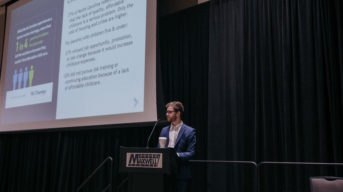 Last week, @VGinski, director of workforce competitiveness at #NCChamberFoundation, shared his expertise at Wayne County Chamber's #ForwardConference on 'Talent Pipelines - The Future of Wayne County.' Thank you to the Chamber for the warm welcome!