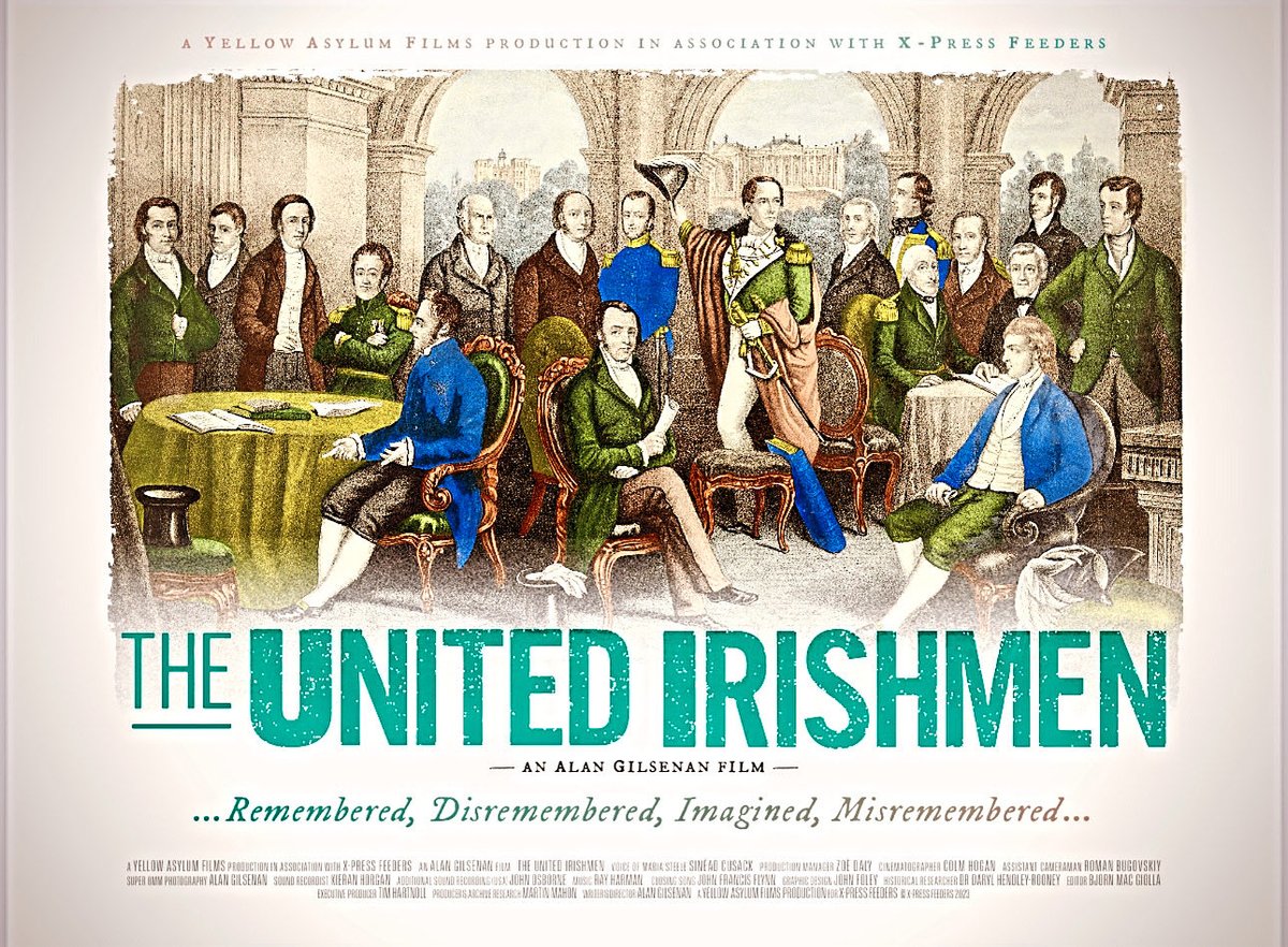 Very pleased to return to one of the true heartlands of the United Irishmen to screen our documentary at Down Arts Centre next Tuesday at 7.30 with ⁦@nmdcouncil⁩ ⁦@MuseumDown⁩ ⁦@ufm_cultra⁩ ⁦@UlsterMuseum⁩ ⁦@mckennalinda⁩ #1798