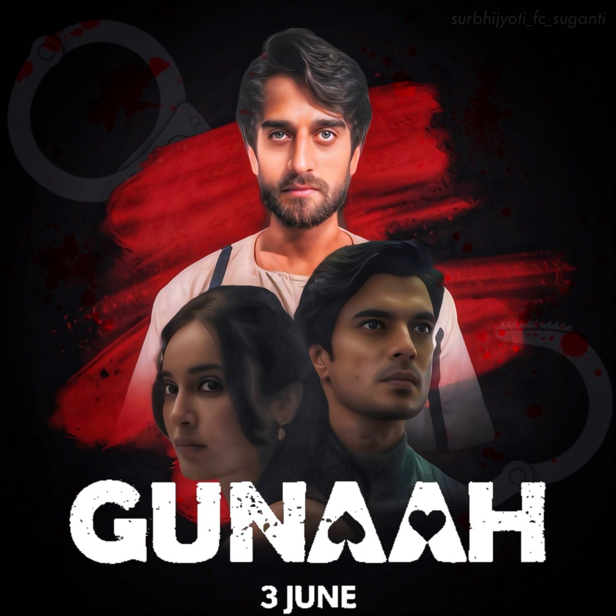 3 Days To Go.. 
#SurbhiJyoti #GashmeerMahajani #ZaynIbadKhan #GunaahOnHotstar