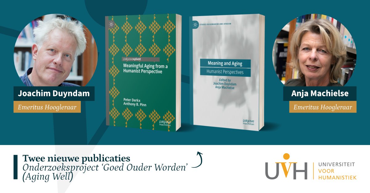 Het internationale UvH-onderzoeksproject #GoedOuderWorden (Aging Well) werd op fraaie wijze afgesloten met het verschijnen van twee boeken op het thema. → t.ly/Fdwq8 <a href="/anjamachielse/">Anja Machielse</a>