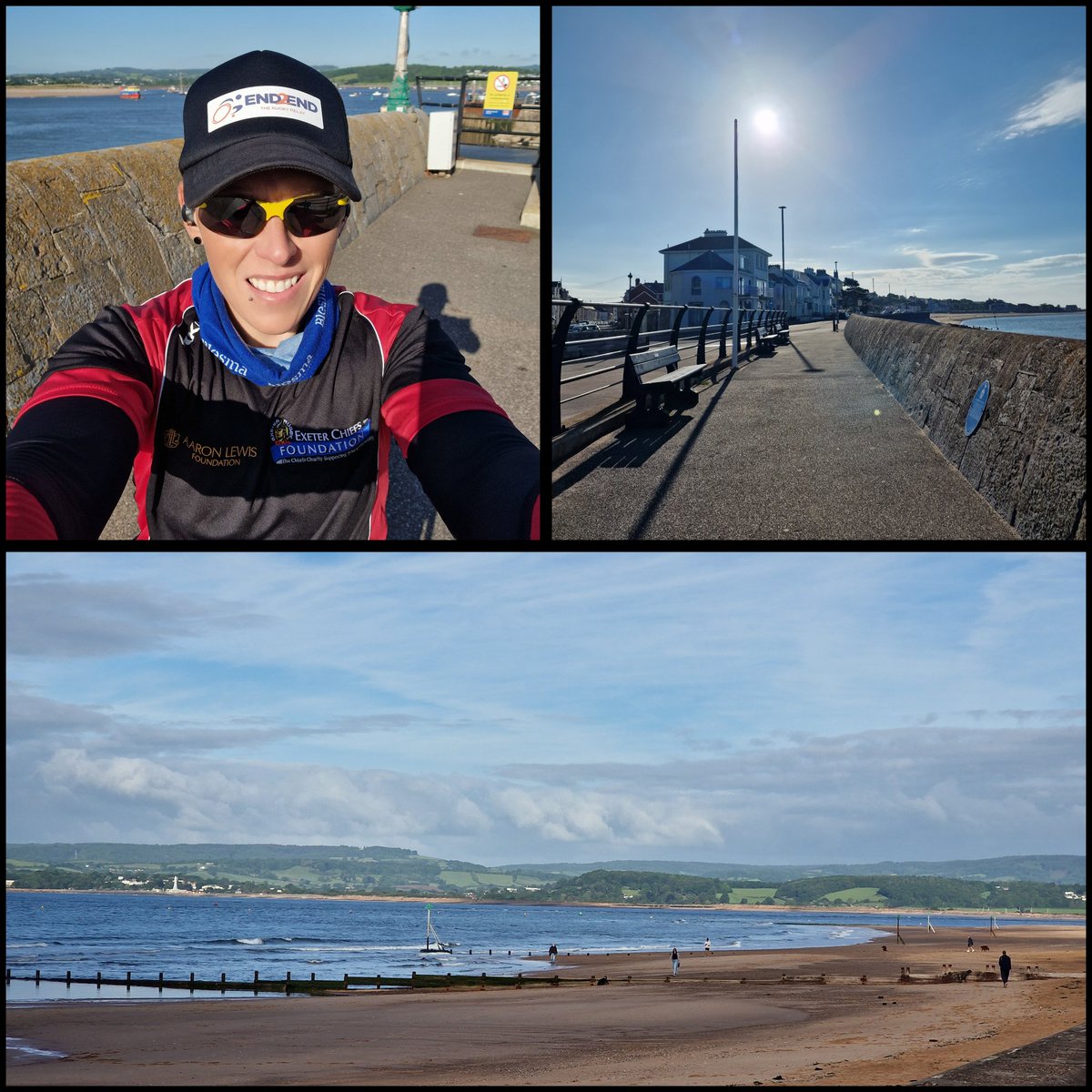 LexiAlyx's tweet photo. Beautiful in #Exmouth at 7am this morning. It was a tough marathon today. Very busy from 10am, which slowed me down a lot. But it was nice to run into some familiar faces & I recieved some suprise encouragement from some lovely people ❤️ https://t.co/zc1Jh4yYCK #kitworld https://t.co/qwgYEbPjJq