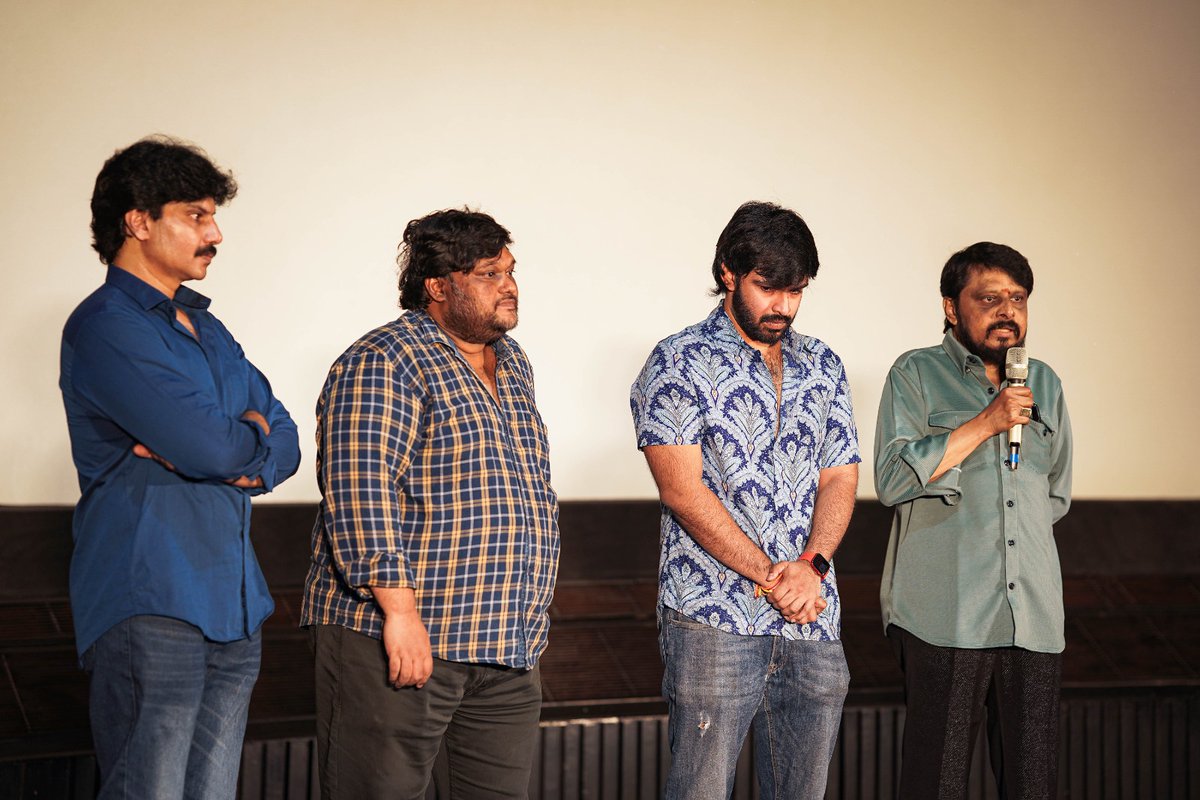 commonmanmedia's tweet photo. Team #HitList interacts with the media post the screening of the film that has opened up to positive responses from the press and audience. ๐ฅณ๐๐ผ
#HitListFromToday
A @CSathyaOfficial Musical!
@realsarathkumar @kanvikraman #RKCelluloids @ksravikumardir https://t.co/1SLus5vj22