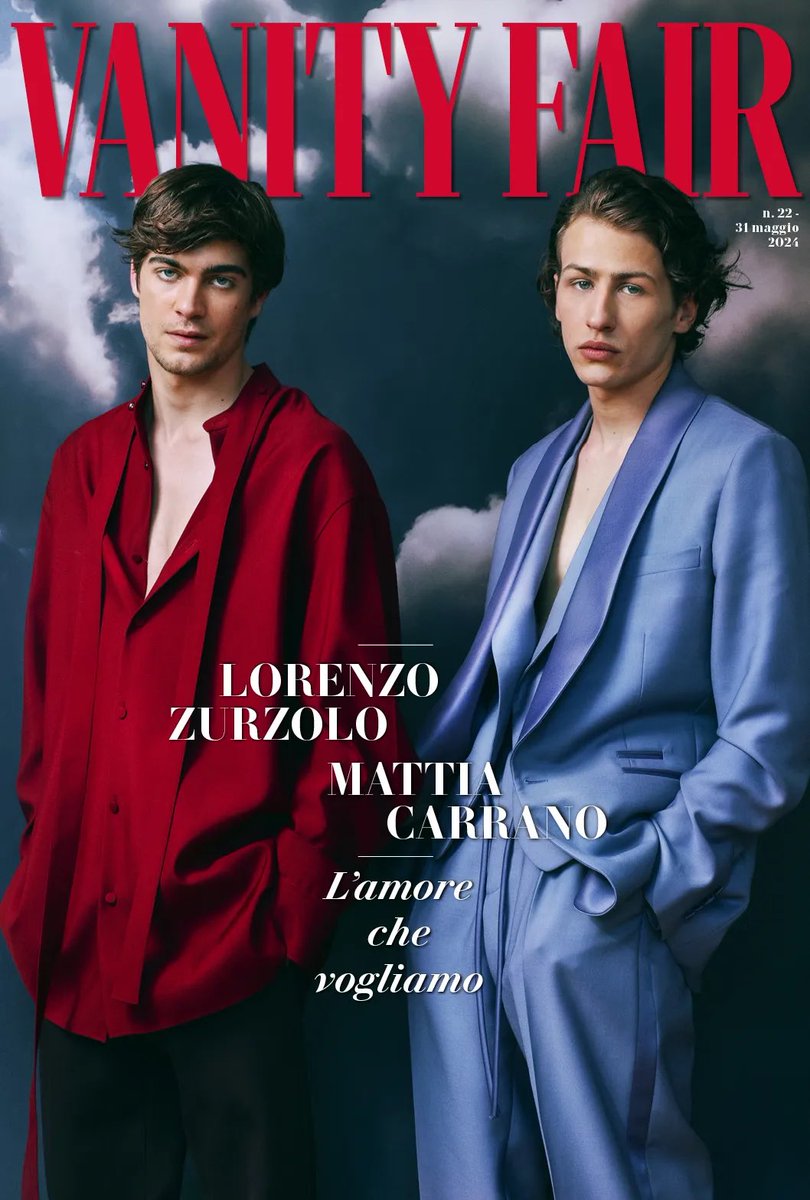 Lorenzo Zurzolo and Mattia Carrano for Vanity Fair Italia