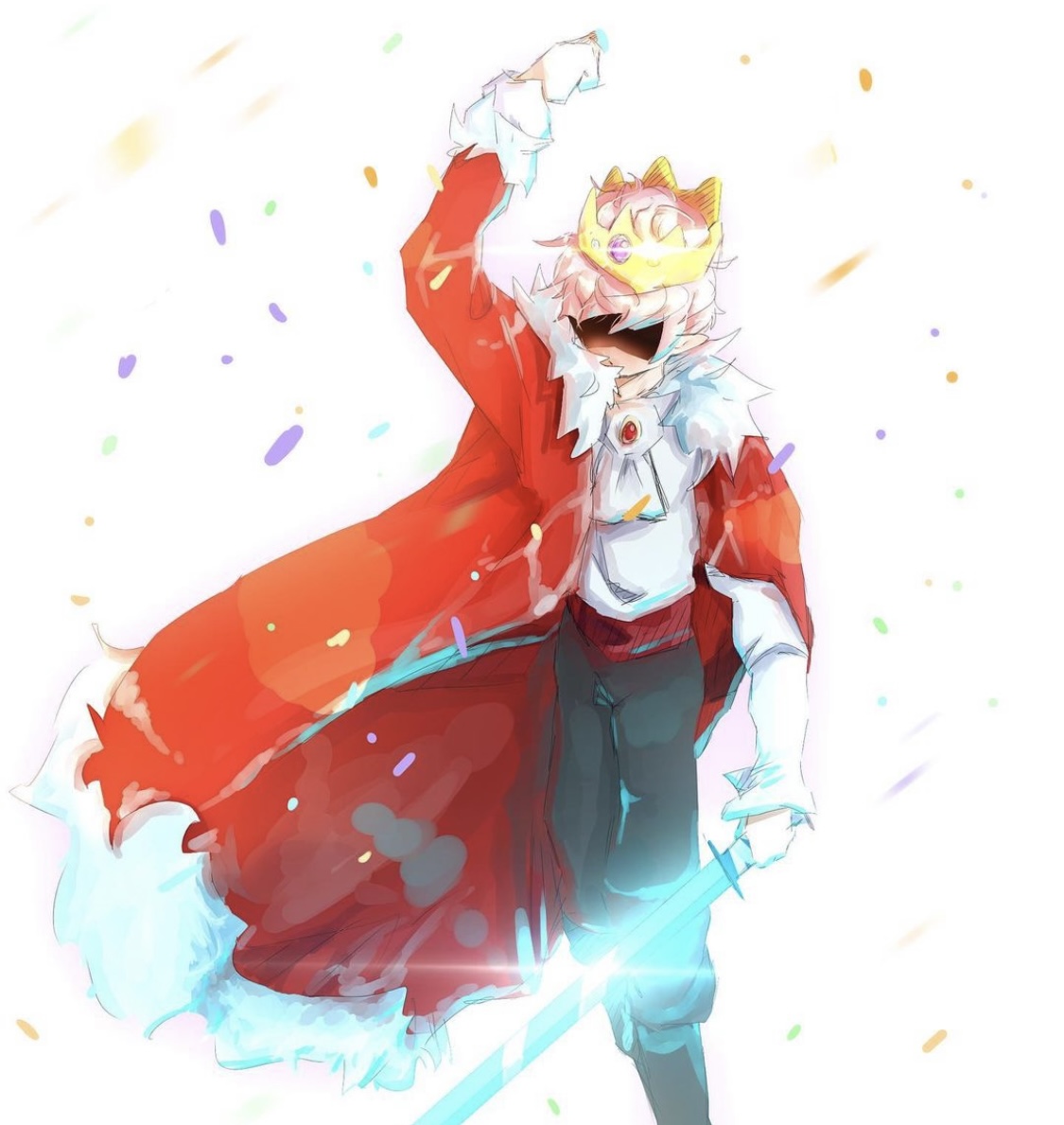 Three years and nine months ago I made my first ever fanart of Technoblade. I didn’t realize it until much later but he saw and liked it.

Thank you Techno for being a part of my life. Happy 25th birthday king. 
#Technoblade25