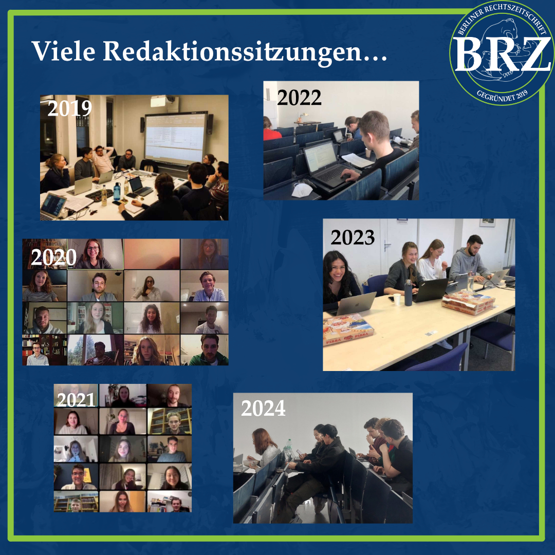 Die BRZ hat Geburtstag! Wir bedanken uns bei unserer Redaktion, der Verlagsleitung, unserem Vorstand, dem wissenschaftlichen Beirat, unseren Sponsoren und allen anderen, die uns mit Rat und Tat zur Seite gestanden haben. Danke für fünf tolle Jahre!