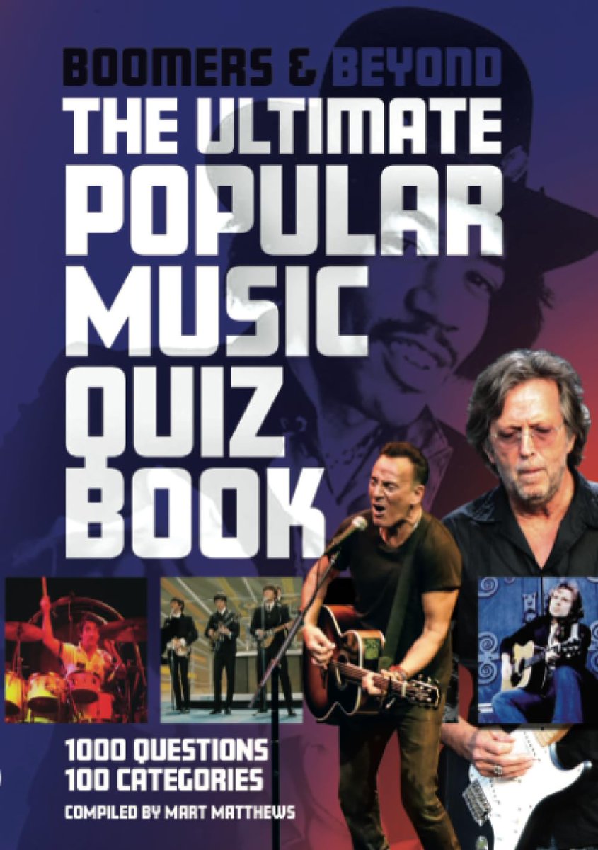 G2EntLtd's tweet photo. Mart Matthews' latest book, The Ultimate Popular Music Quiz Book includes 1,000 questions on blues, country, doo-wop, folk, heavy metal, hip-hop, jazz, Motown, musicals, pop, pub rock, punk rock, rap, reggae, rock, rockabilly, and soul. RRP £10 via
https://t.co/cvgyQKJJt8 https://t.co/9lelIOvxMy