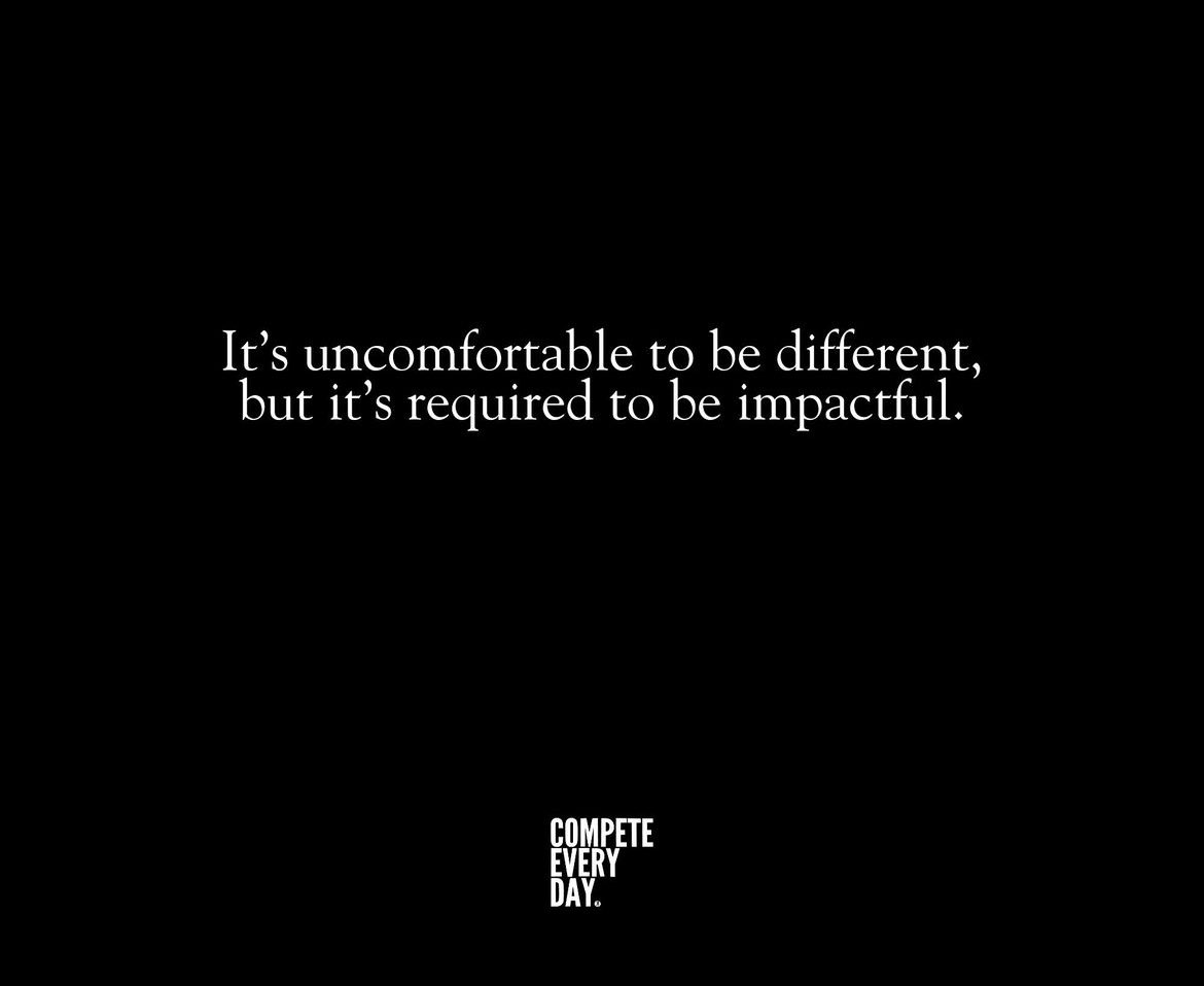 Completely agree! <a href="/CompeteEveryDay/">Compete Every Day®</a>