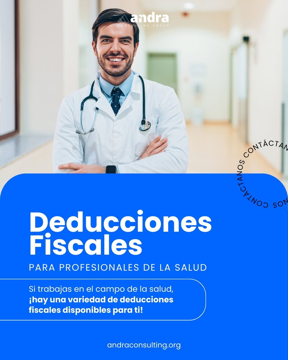 ConsultingAndra's tweet photo. Desde gastos educativos hasta costos de equipo médico, asegúrate de aprovechar al máximo estas oportunidades para reducir tu carga tributaria. 💼💡

¡Contáctanos y conoce más sobre las deducciones fiscales en el sector salud!

#Impuestos #ProfesionalesDeLaSalud #Deducciones https://t.co/ulNZnX3TlC