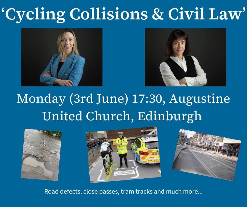 law_cycle's tweet photo. @edfoc has started. 🎉🥳
Specialist cycling solicitors from Cycle Law Scotland will use case studies and videos to highlight potential problem areas for cycling in /#Edinburgh. 🚲
Get your free tickets: https://t.co/NQtK7QteoV

#CyclingSolicitors #BecauseWeRideToo https://t.co/6YrHKWiBmn