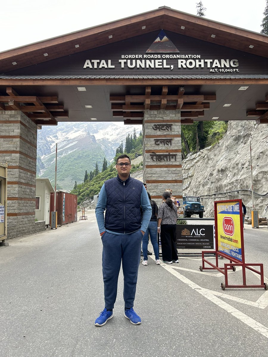 #summervacation 
#Ataltunnel 
#Himachalpradesh