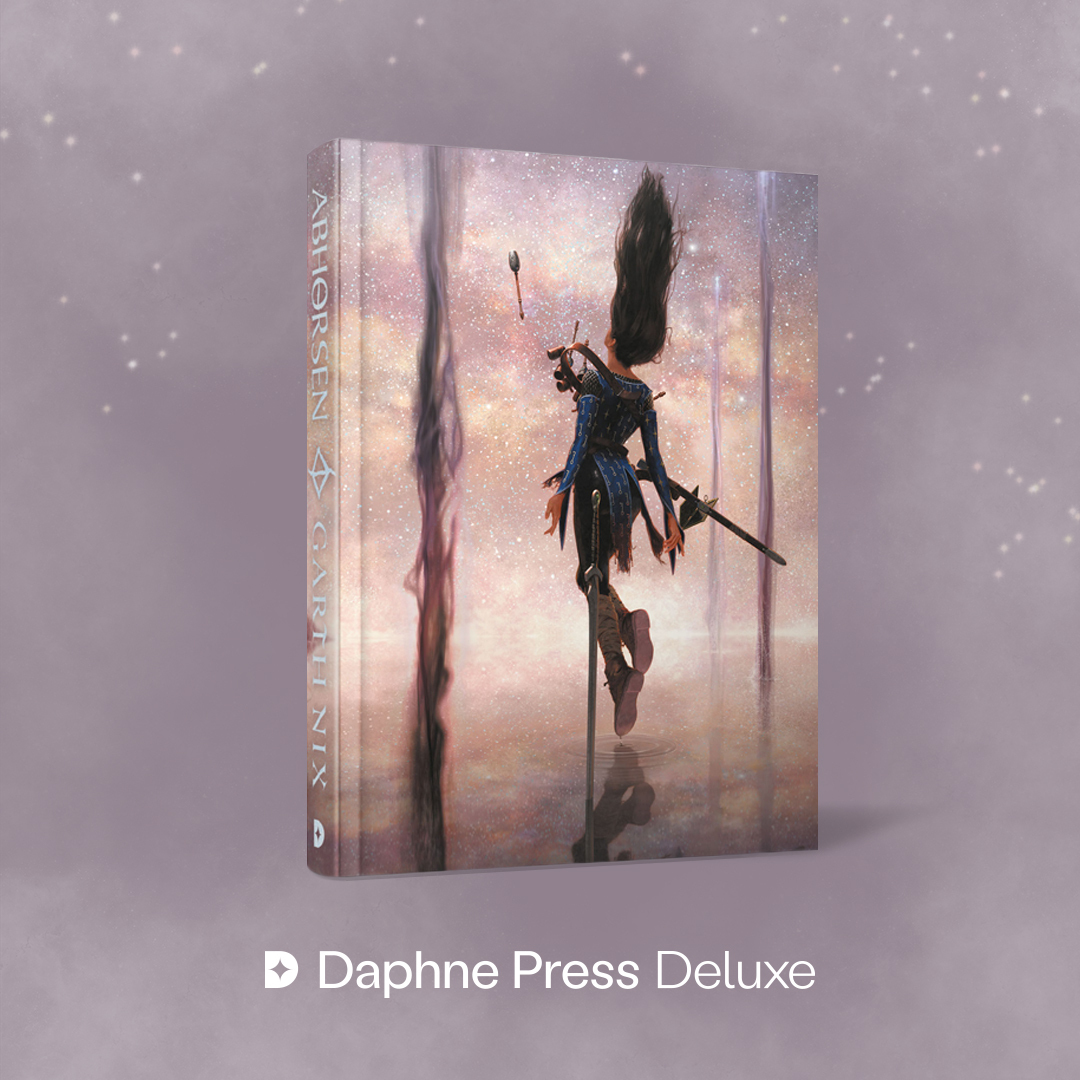 illumicrate's tweet photo. We’re so pleased to present our @Daphne_Press Deluxe edition of Abhorsen by Garth Nix (@garthnix)! We’re delighted to be continuing on from our editions of Sabriel and Lirael with this gorgeous exclusive version. https://t.co/hMJpwnefov
