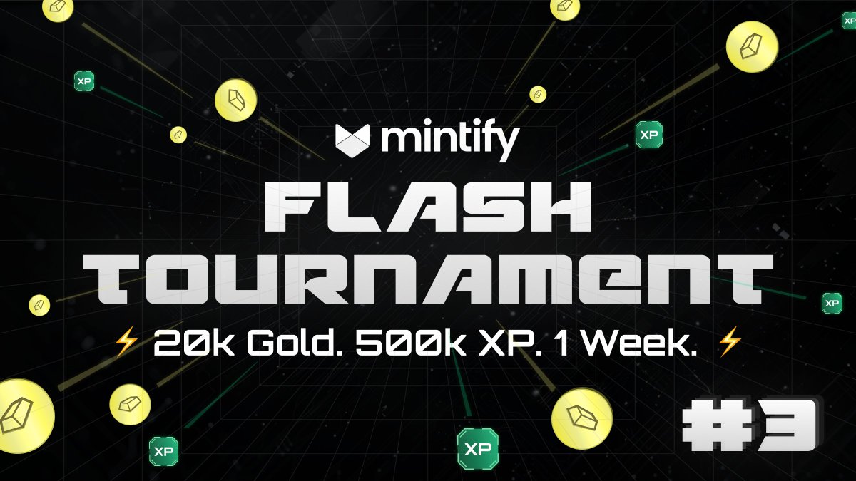 ｢ Tournament #3: 20k Gold, 500k XP, $5,000 | 1 WEEK ｣

Launching TODAY at 8 PM UTC for one week, users of the @Blast_L2 NFT Orderbook can trade for their share of the rewards. 

Sign-up closes when the Tourney begins.

Register Now: blast.mintify.xyz/tournament/reg…