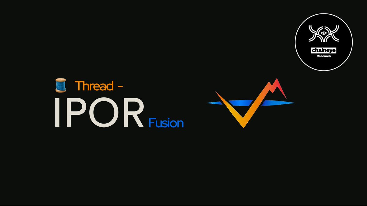 A network of asset managers, liquidity providers, secured and guided by risk-adjustment tools.

Both an execution and an intelligence layer, unified in a hub.

Here is the quest for DeFi liquidity and yield opportunities optimization <a href="/Ipor_io/">Fusion (by IPOR)</a> is going towards 🧵