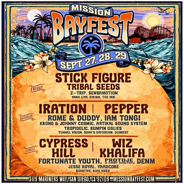 Insane line up and grateful to be part of 2024 Mission Bayfest! The hard work begins now!!