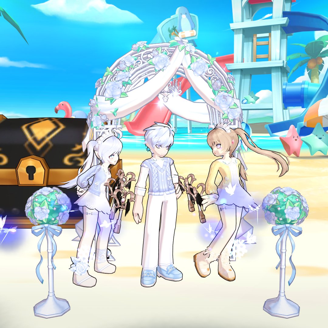 어미나~
두 소녀가 나에게...//