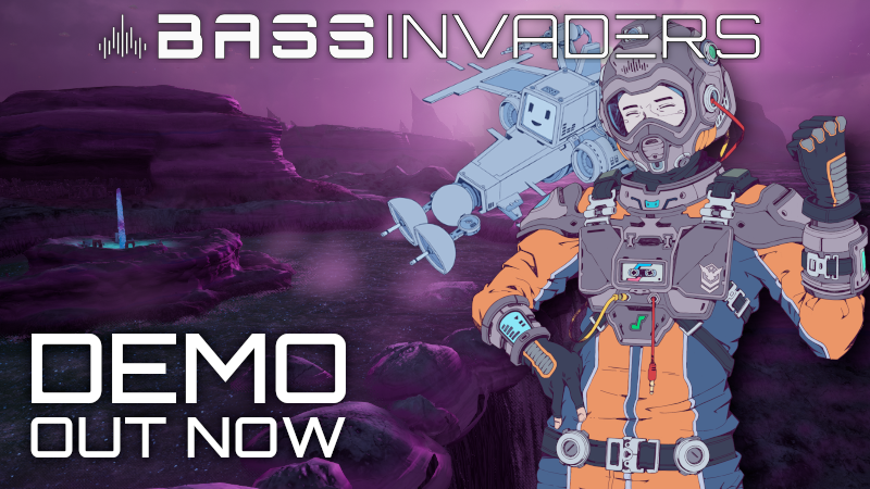 bassinvaders_'s tweet photo. I made a demo. Try my game for free. https://t.co/FqfxfGmQoO https://t.co/VB6HVOVUMs