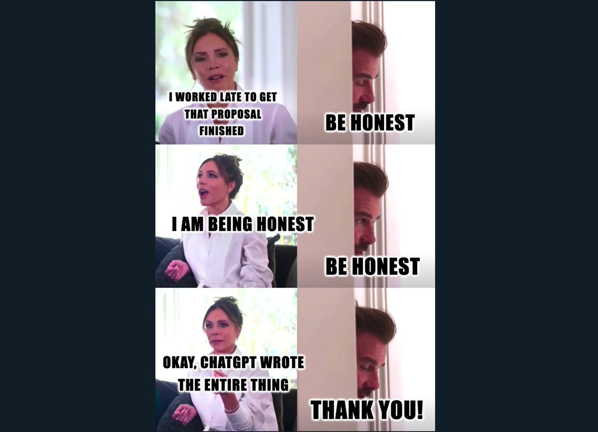 When you’ve claim to have worked late....

Be honest

#AIMemes #AIExpert #ChatGPT #ArtificialIntelligence #WorkSmart #FutureOfWork