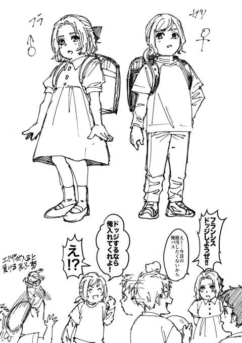 小ガキ姫仏とガリ 