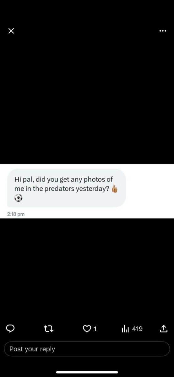 Gutted mate, all the best x