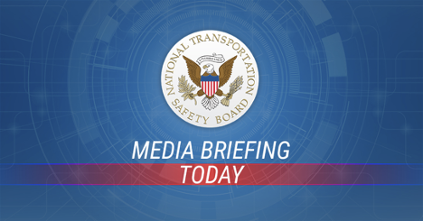 NTSB to hold its second media briefing on its investigation into Tuesday's natural gas pipeline explosion in Youngstown, Ohio. Briefing will be held today at 7:00 pm ET at Holiday Inn, 7410 South Avenue, Youngstown, Ohio 44512 (Mahoning East Room).