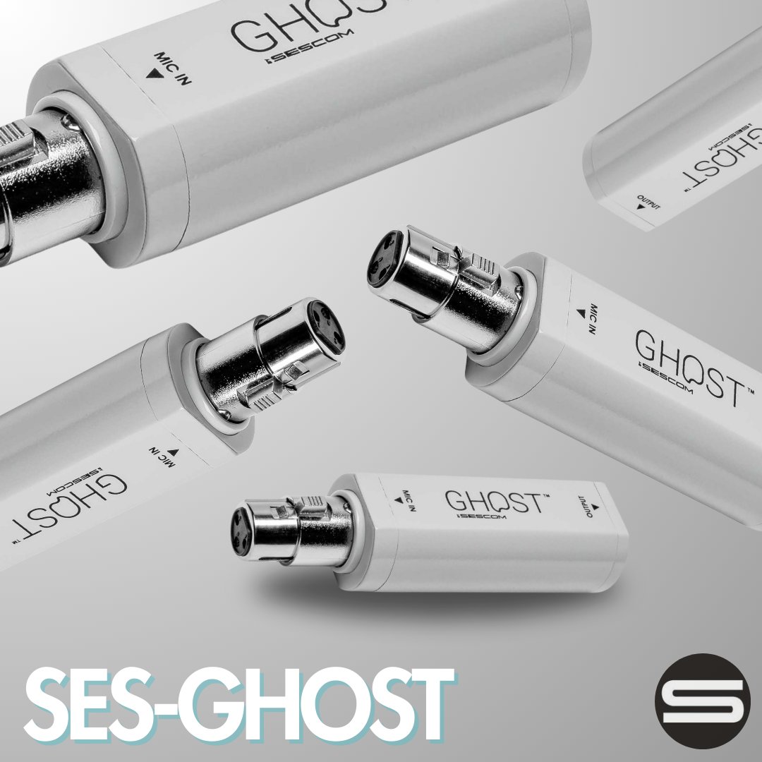 The SES-GHOST is our cost-effective, inline preamp, that delivers tones and clarity you never imagined possible. 

➕Adds up to 37db of gain to your mic to seamlessly work with any vocal range.

#ProAV #AudioEngineer #ProAudio #ProSound #LiveSound #AudioSolutions